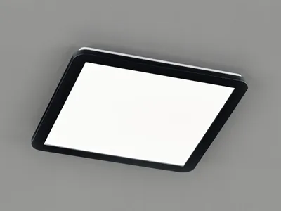 Produktbild von Reality Leuchten LED Deckenleuchte Camillus R62932032, Kunststoff schwarz matt,