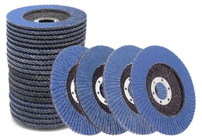 Fächerschleifscheiben 115 mm, 20 Stück, Körnung 40-120