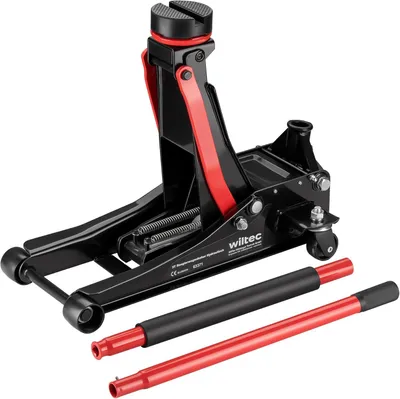 Obrázok produktu pre hydraulický zdvihák na vozidlá, nosnosť 3 tony, s možnosťou manévrovania, zdvihový rozsah 85-500 mm, s dvojitou piestou