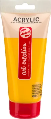 Produktbild von Talens Art Creation Acrylfarbe Tube 200 ml Azogelb Mittel 269