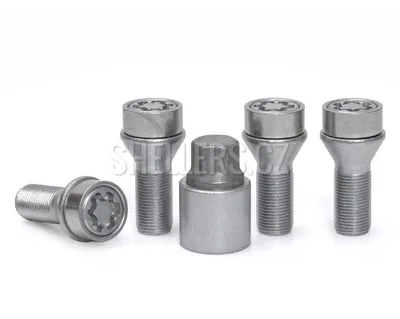 Obrázok produktu pre Bezpečnostné poistné skrutky M15x1,25x28 s kužeľom, kľúč 17, SICUSTAR VN928