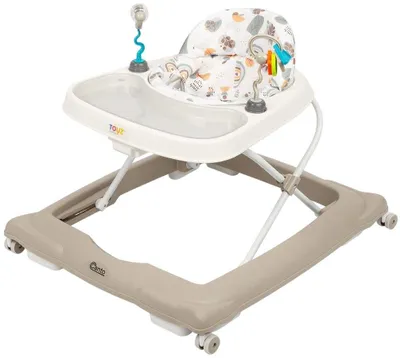 Produktbild von TOYZ, Lauflernhilfe Kinder, Lauflernwagen Canto mit Spieldecke Spielzeug, Beige