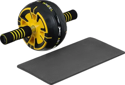 Produktbild von Fitness Bauchtrainer Gerät Bauchmuskel Übungsrad Fitnessrad Rollenrad