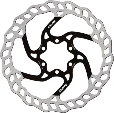 Obrázek produktu pro Kotouč Galfer DB002W Fixed Wave 160 mm brzdový 6 děr stříbrno-černá DB002W