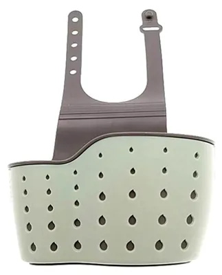 Produktbild von Abflussregal für Waschbecken mit verstellbarem Riemen, Organizer für Badezimmer und Küche