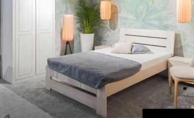Obrázek produktu pro Postel Ložnice Kompletní sada postelí s 2 nočními stolky 100x200cm Loft Solid