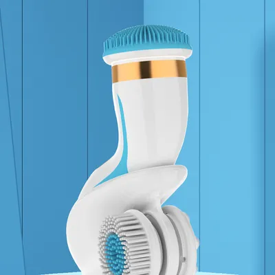 Produktbild von INF Multifunktionaler elektrischer Gesichtsreinigungsbürste AE-8788 Blau