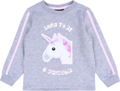 Produktbild von Graues Sweatshirt mit einem Einhorn 3-4 Jahre
