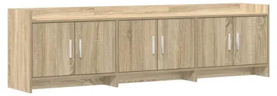 Produktbild von vidaXL TV-Schränk 168 x 33 x 47 cm Sonoma-Eiche Holzwerkstoff