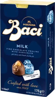 Produktbild von Baci Milch Bijou Schokolade, feiner Kakao-Trüffel mit Haselnüssen, 175 g (1er Pack)