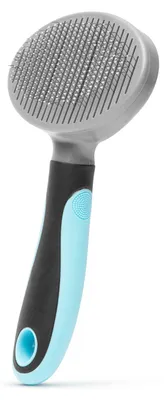 Produktbild von Hundebürste und Katzenbürste – Haustierpflegebürste – Anti-Haarausfallbürste – 20 cm [60030]