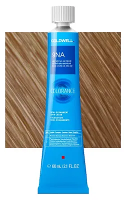 Obrázok produktu pre Goldwell Colorance, Blond, 9NA, Very Light Natural Ash Blonde, Unisex, 60 ml, Všetky typy vlasy