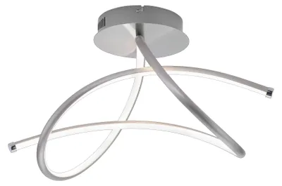 Zdjęcie produktu dla Lampa sufitowa LED VIOLETTA 30W 2550lm metal srebrna wym:28x51x23cm IP20 Leuchten Direkt