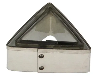 Immagine prodotto di Set da 3 stampini per torte LARES - Triangolari - Dimensioni: circa 3,5-5 cm - In latta - Per dolci e altro