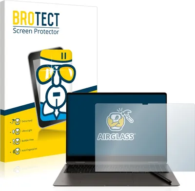 Produktbild von BROTECT Schutzglas für Samsung Galaxy Book3 Pro 360 16" Schutzfolie Panzer Folie Glas Display Schutz klar