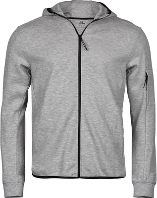 Imagen del producto de Sudadera con capucha y cremallera completa de la marca Tee Jays