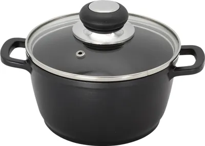 Produktbild von Kochtopf mit Glasdeckel Ø16 cm EUROHOME®