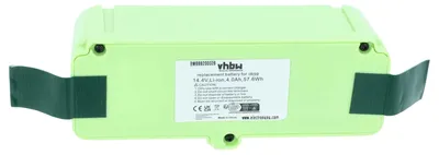 Produktbild von vhbw Akku kompatibel mit iRobot Roomba 696, 860, 890, 801, 850, 695, 805, 877, 895, 891, 965, 896, 691, 960 Saugroboter (4000 mAh, 14,4 V, Li-Ion)