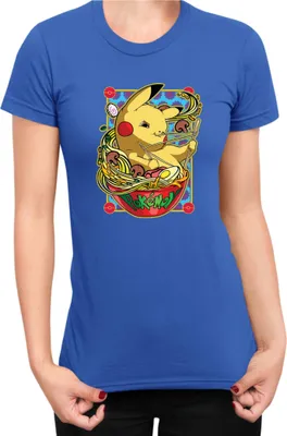 Immagine prodotto di Maglietta da donna Japan Manga Anime Comics Pokemon 041, Lady XL , Bleu