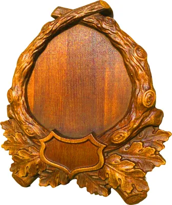 Produktbild von Brett für Jagdtrophäen von Hirsch, Reh, Rothirsch und Wildschwein rustic WER-11-17R