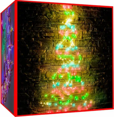 Obrázek produktu pro 200 LED lamp - andělské vlasy - vícebarevné 12V