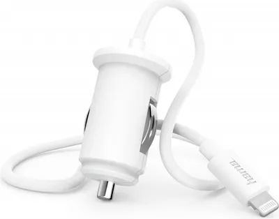 Image de Chargeur de voiture Lightning Power Delivery (PD) 18W blanc