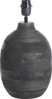 Obrázek produktu pro Light & Living - stolní lampa - Khomai - hnědá - dřevo - samostatné svítidlo - E27 - 7043752