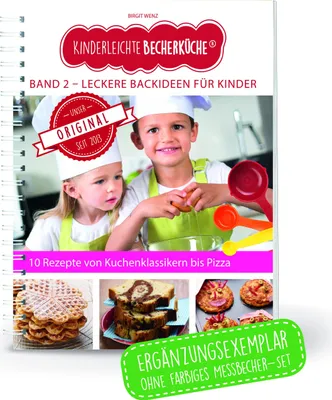 Produktbild von Kinderleichte Becherküche Buch - Leckere Backideen für Kinder