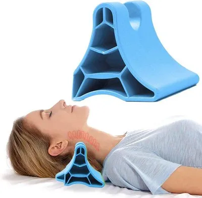 Produktbild von Famanu Triggerpunkt-Massager für Nacken und Schultern - Handmassagegerät (Blau)