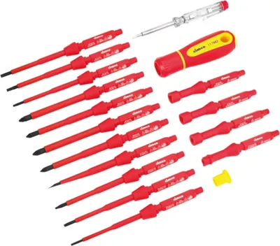 Produktbild von Cimco VDE-Schraubendreher-Wechselklingen-Set, 18-teilig, 1 Stk.
