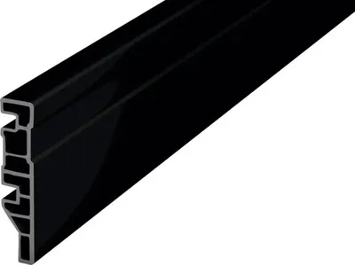 Produktbild von Prinz Sockelleiste Cellpro 70 schwarz 2,4 m