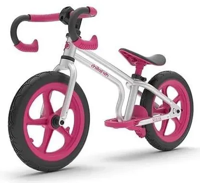 Immagine prodotto di Bicicletta senza pedali per bambini Chillafish Fixie Rosa Bicicletta senza pedali rosa