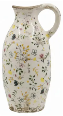 Imagen del producto de Botella de Chic Antique, modelo Cavaillon, con motivos florales