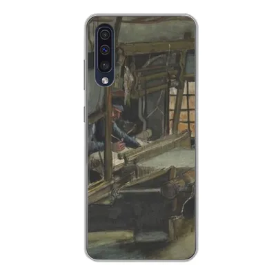 Produktbild von MuchoWow® Handyhülle Schutzhülle Hülle für Samsung Galaxy A50 Weber - Vincent van Gogh Silikon Softcase Handy Hülle - Mobiltelefonhülle