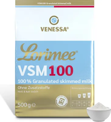 Obrázok produktu pre VENESSA Lorimee VSM 100 sušené odtučnené mlieko v granulách 500g