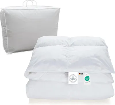 Produktbild von 1600g neue sibirische Daunen Federn Bettdecke Daunendecke 135x200 warm