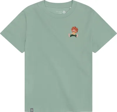 Produktbild von Bavarian Caps Damen T-Shirt , Pumuckl lacht Minze, M