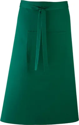 Produktbild von Premier Workwear PR158 | Barschürze Colours - 90 x 80 cm - Hauswäsche: bis 60 °C - Farbe: Bottle (ca. Pantone 560) - Größe: 90 x 80 cm