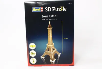 Zdjęcie produktu dla Revell Puzzle Mini3D Wieza Eiffla 00111