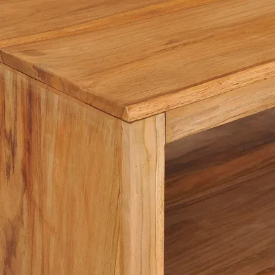 Image de vidaXL Table basse 110×60×40 cm teck massif