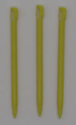 Produktbild von Ersatzstifte für Nintendo DSi NEU Touch Pen NDSi Stylus Drittanbieter Eingabestifte 3x Gelb