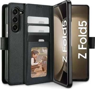Zdjęcie produktu dla Etui Tech-Protect Wallet na Samsung Galaxy Z Fold 5 - czarne