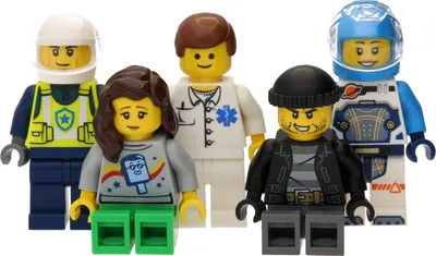 Zdjęcie produktu dla 5 mieszanych figurek LEGO