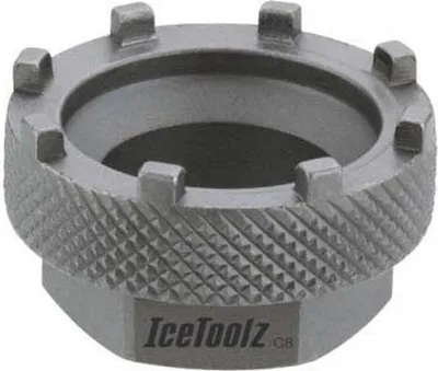 Produktbild von IceToolz tretlagerwerkzeug 8-Nocken Shimano + ISIS schwarz