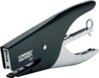 Productafbeelding van Rapid Heftzange Supreme S51, hefcapaciteit: 15 vellen, zwart