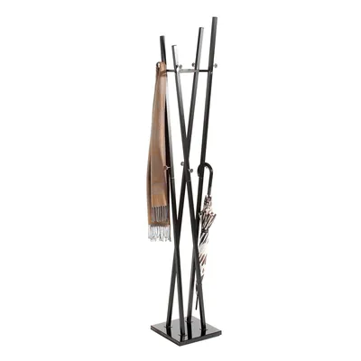 Produktbild von Kleiderständer Garderobenständer Kleiderstange Garderobe VITUS Metall schwarz lackiert