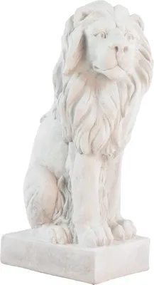 Produktbild von XL Löwe Skulptur Figur Statue Garten Haus Antik-Stil Gartendeko 75cm Torwächter