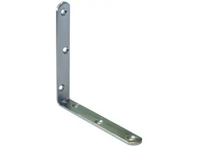 Obrázok produktu pre Uholník s lištou 140/18/3mm biely Zn (10ks)