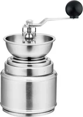 Obrázek produktu pro Forever Kaffeemühle rostfrei Edelstahl mit Keramikmahlwerk manuell 9,5cm