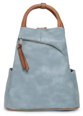 Produktbild von irisaa Damen Rucksack Daypack Tasche Umhänge Tasche Schulrucksack Schultertasche für Frauen und Mädchen